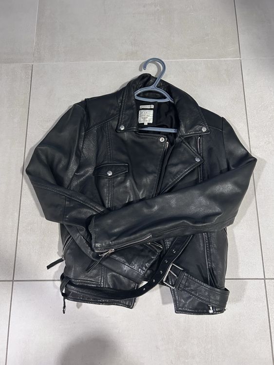 Zara Giacche: Giacca di pelle nera Zara taglia M – Usato da Mendrisio venduto da ali_72xt