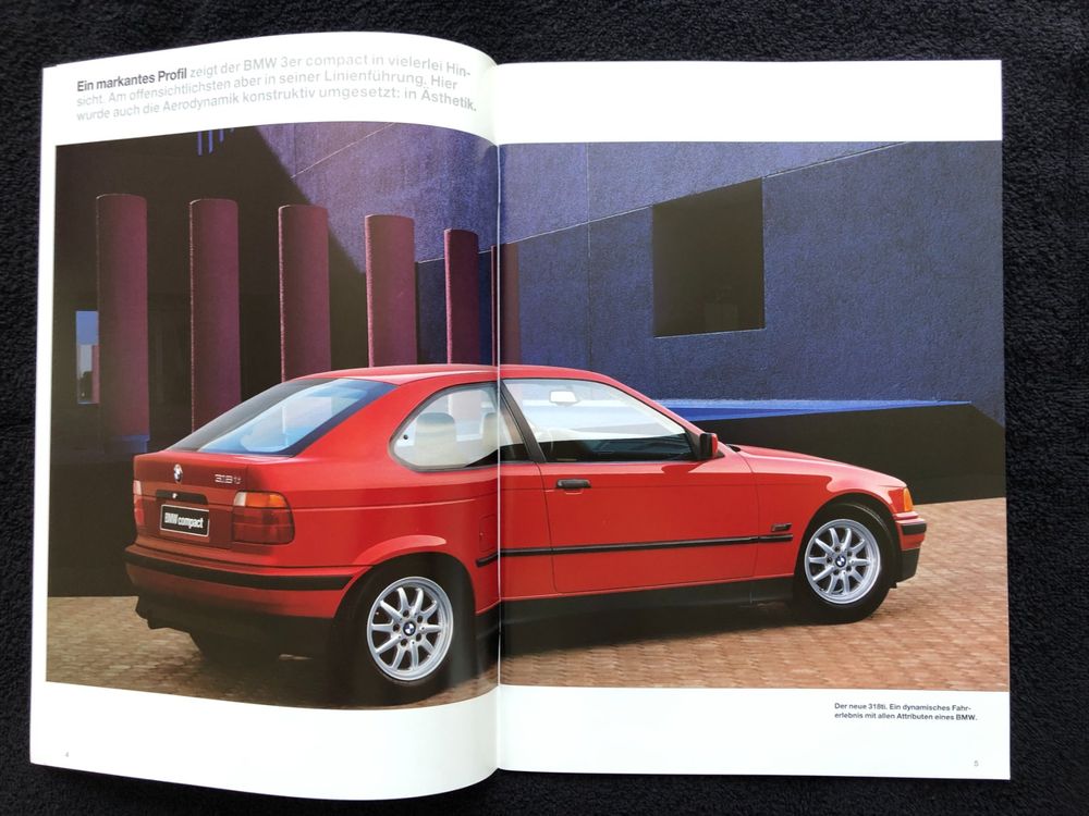Prospekt Brochure BMW 3er Compact E36; 316i& 318ti; von 1994 | Kaufen ...
