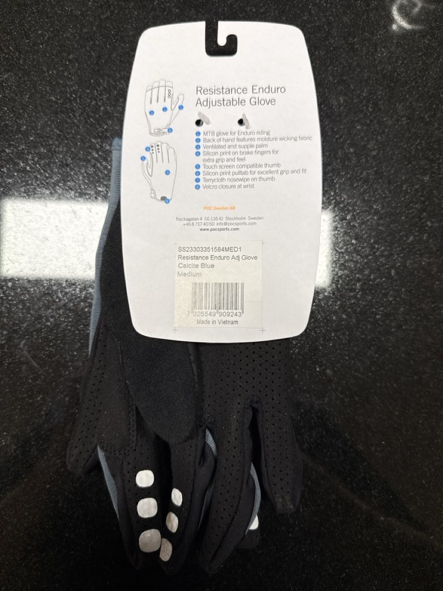 Poc Guanti & manicotti: POC Resistance Enduro Adj. Glove Size: M – Nuovo e nell'imballaggio originale da Grächen venduto da Range725 1