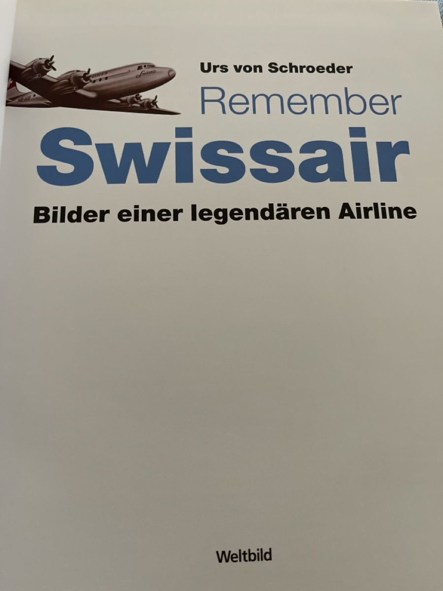 Libri: Swissair Remember molto raro! – Usato da Sennhof venduto da gio_79cw 3