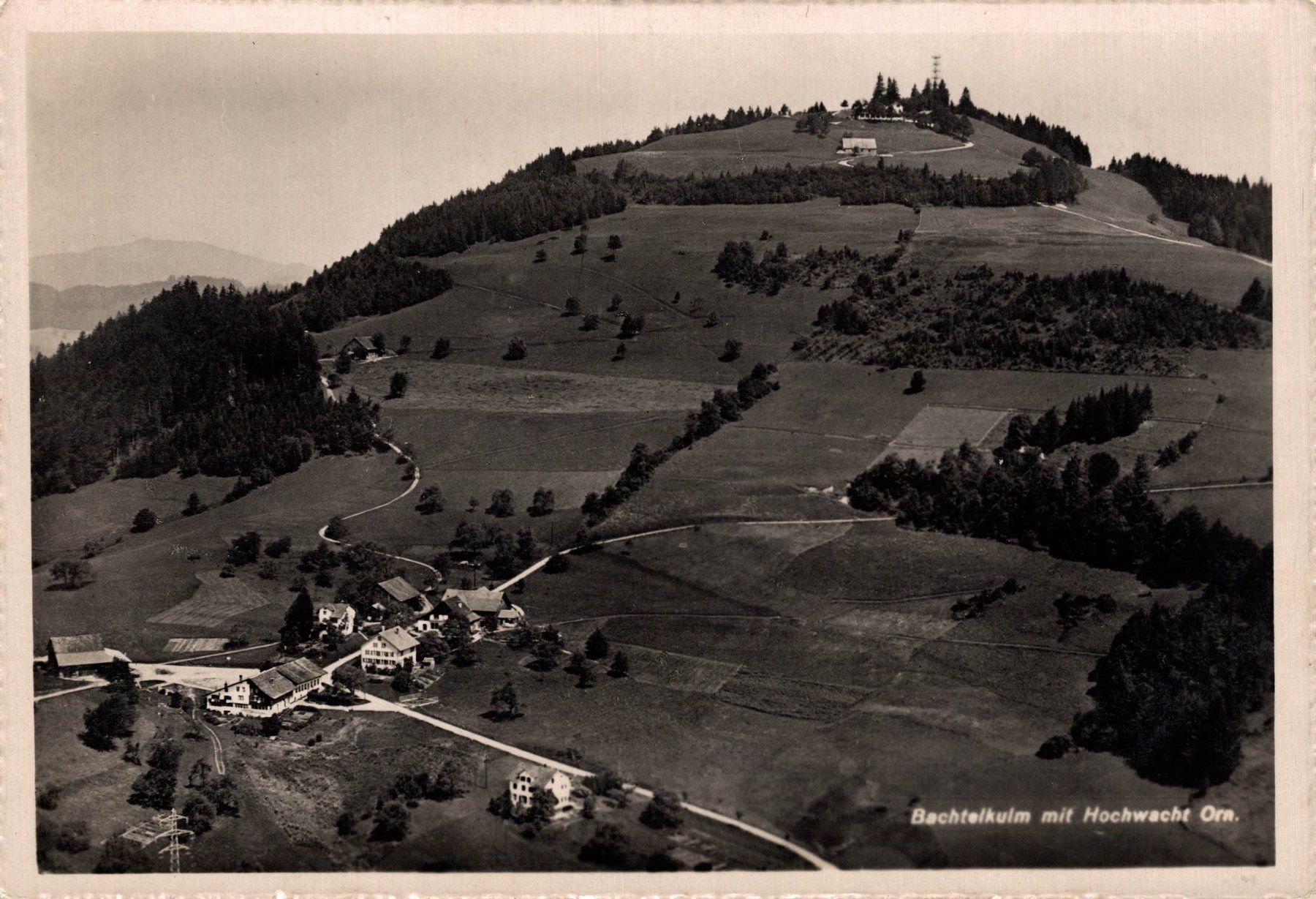 Cartoline postali: Bachtelkulm mit Hochwacht – Usato da Bronschhofen venduto da Astore