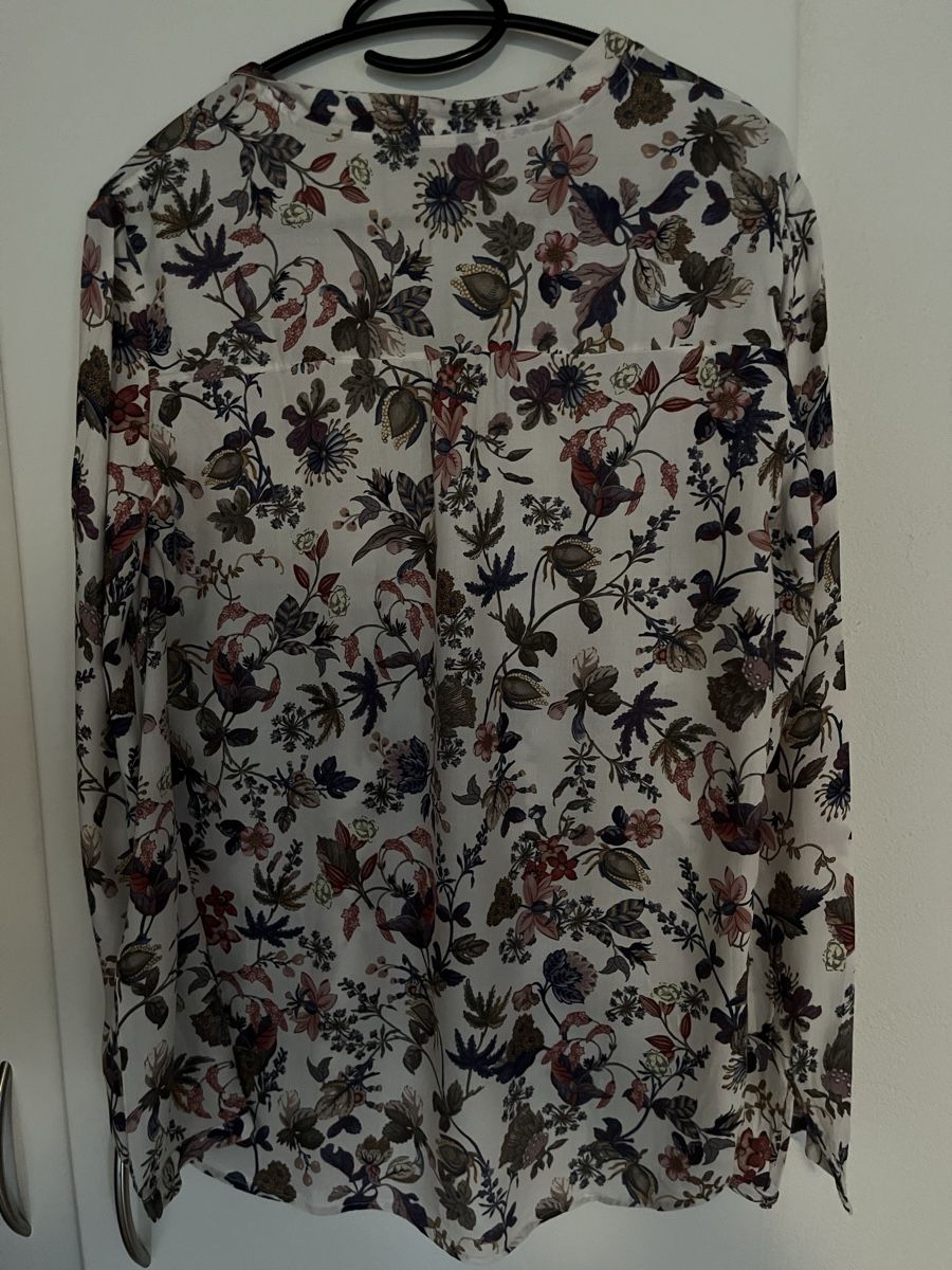 Massimo Dutti Camicette: Massimo Dutti Bluse, Gr. 38, Blumenmuster, Bohostyle – Usato da Wädenswil venduto da Iana32 3
