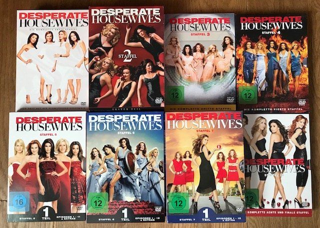 Alle DVDs: DVD TV Serie DESPERATE HOUSEWIFES kompl. – Gebraucht aus Ossingen von Orelius