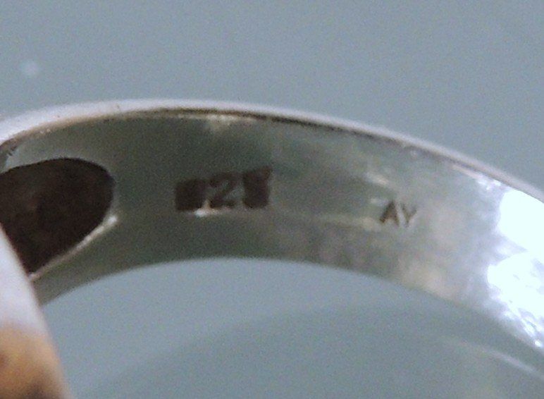Ringe: Rutilquarz Silber 925 Fingerring Gr. 53 – Gebraucht aus Waldenburg von schaller707 3
