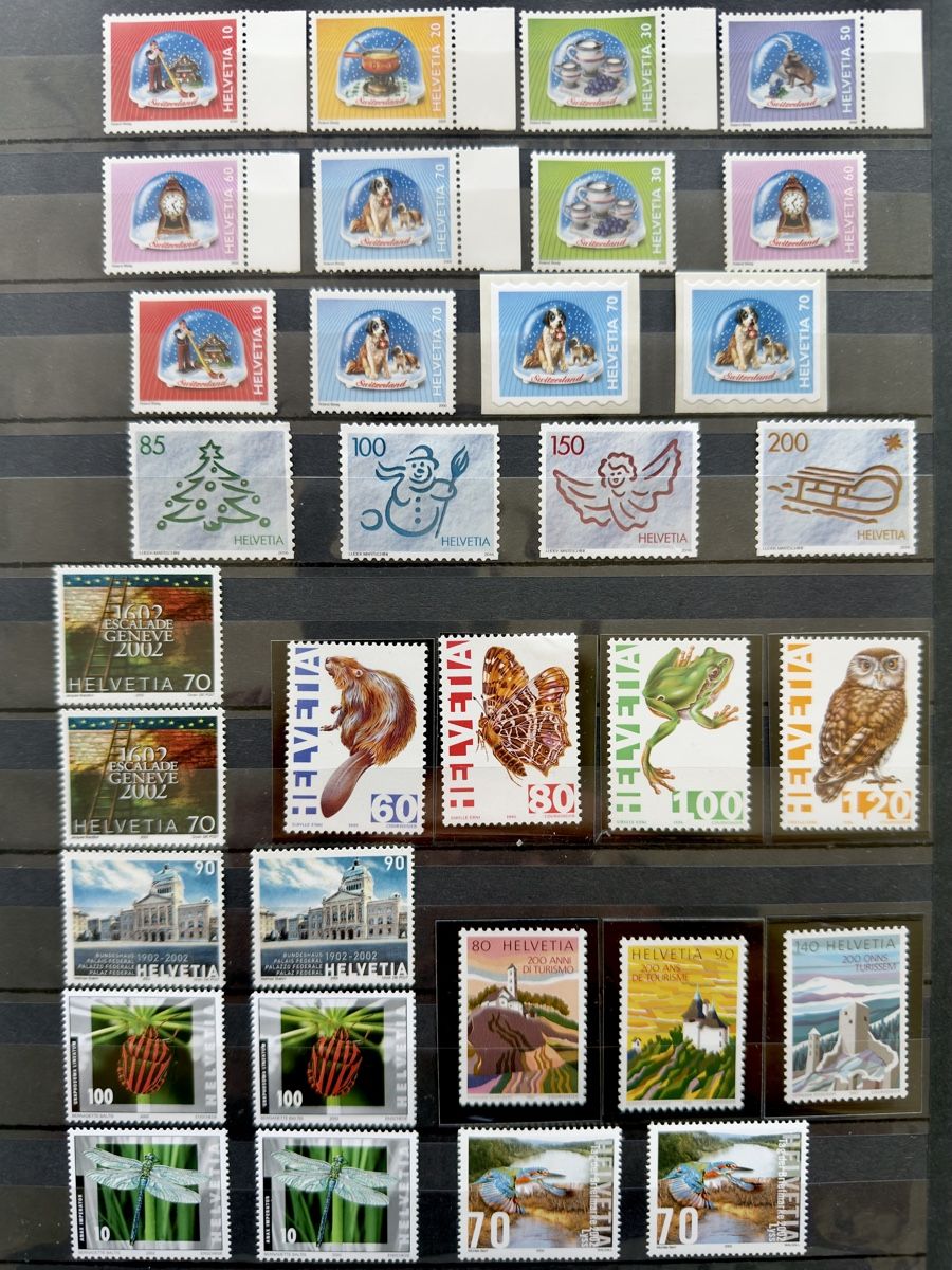 Tous les timbres: Frankatur CHF 100.- postfrisch – Neuf (Voir description) à Glattbrugg par Artos67 1