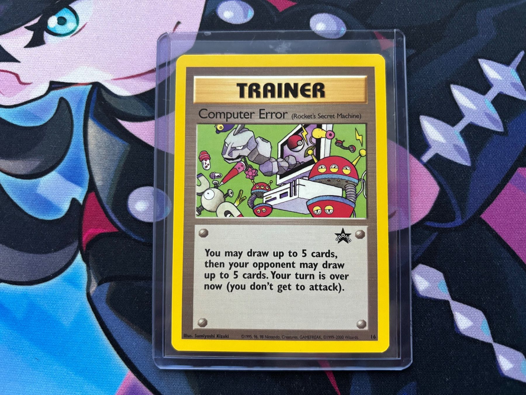Pokémon Sammelbilder & Trading cards: 2000 POKEMON Computer Error Wizards Black Star Promo EN 016 – Gebraucht aus Wilen (Sarnen) von Seeungeheuer