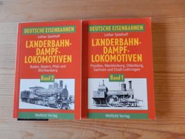2x Länderbahn-Dampflokomotiven Lothar Spielhoff Weltbild