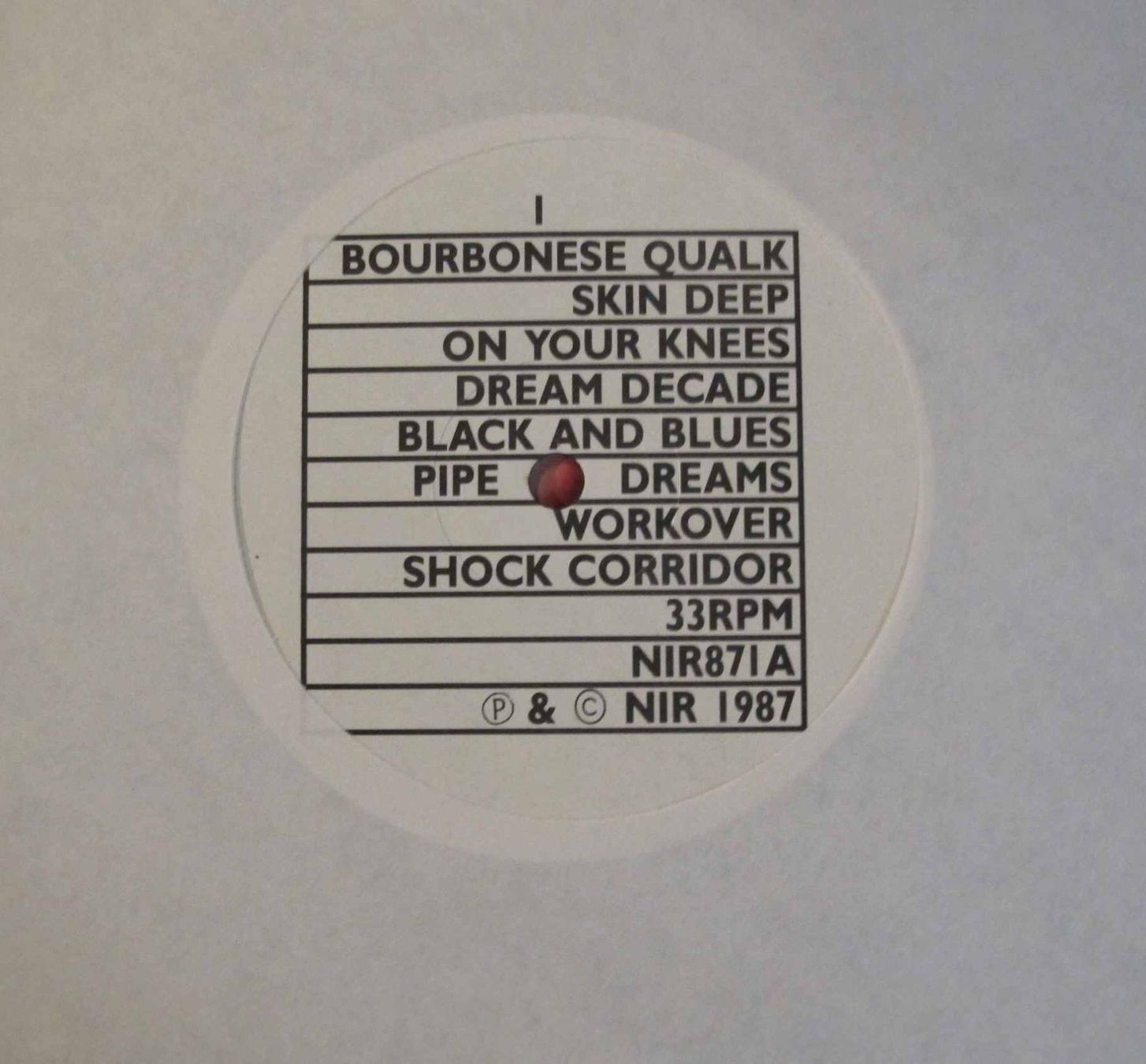 Dischi in vinile: Bourbonese Qualk  -  LP 1987 - Rarität!! – Usato da Schaffhausen venduto da vinylandmore 2