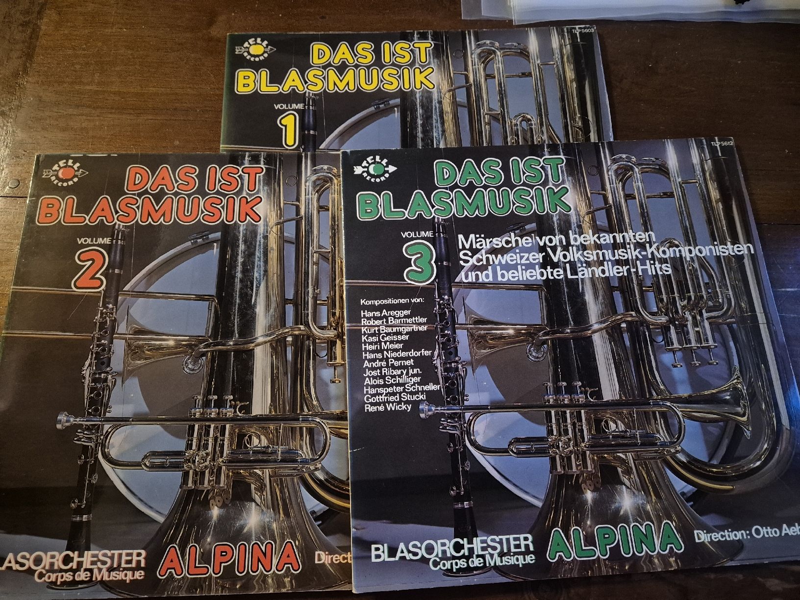Schallplatten: DAS IST BLASMUSIK Volumes 1-3  – Gebraucht aus Grandval von JeroenK