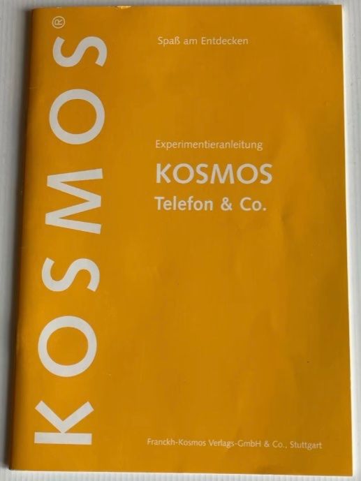 Kit di costruzioni: Kosmos Telefon & Co. Experimentierkasten – Difettoso da Hochfelden venduto da powerplay61 2