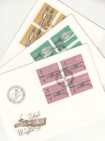 LBK 689 - 691 im 4er-Block FDC