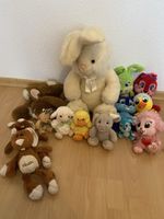Grosses Kuscheltier-Set für Ostern: Hasen & Tiere🐰🐣🐑