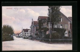 Amriswil, Häuser an einer Strassenkreuz