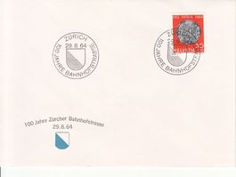Sonderstempel S. 581 Zürich 100 Jahre Bahnhofstrasse (2)