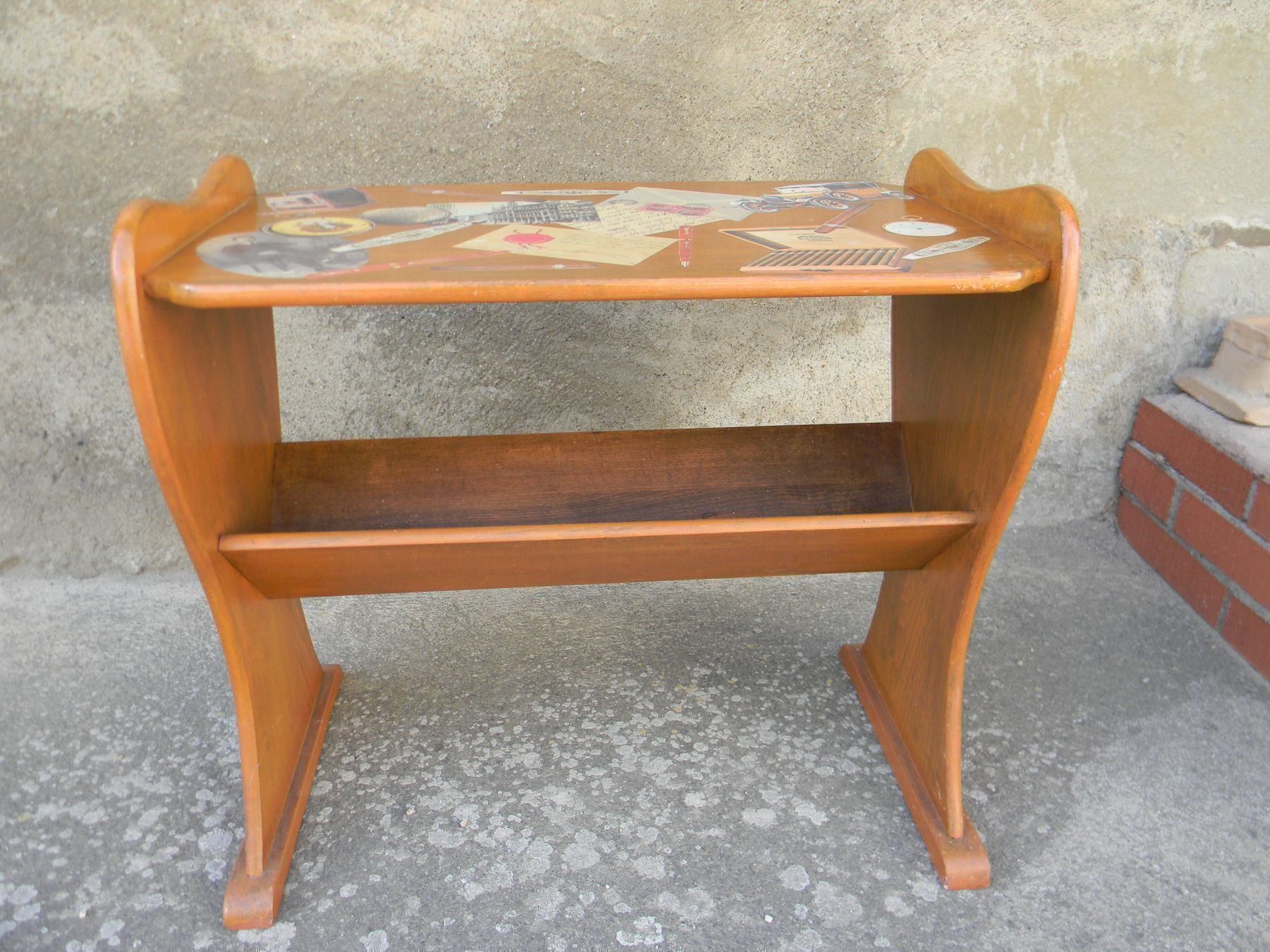 Tavoli: table basse d'appoint années 50 relookée – Nuovo (secondo la descrizione) da Bournens venduto da monique048 1