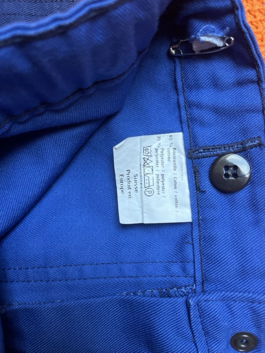 Hosen: Marsum Blaue Kinder Arbeits- Cargohose Gr. 104 – Gebraucht aus Kaisten von saleforfun 2