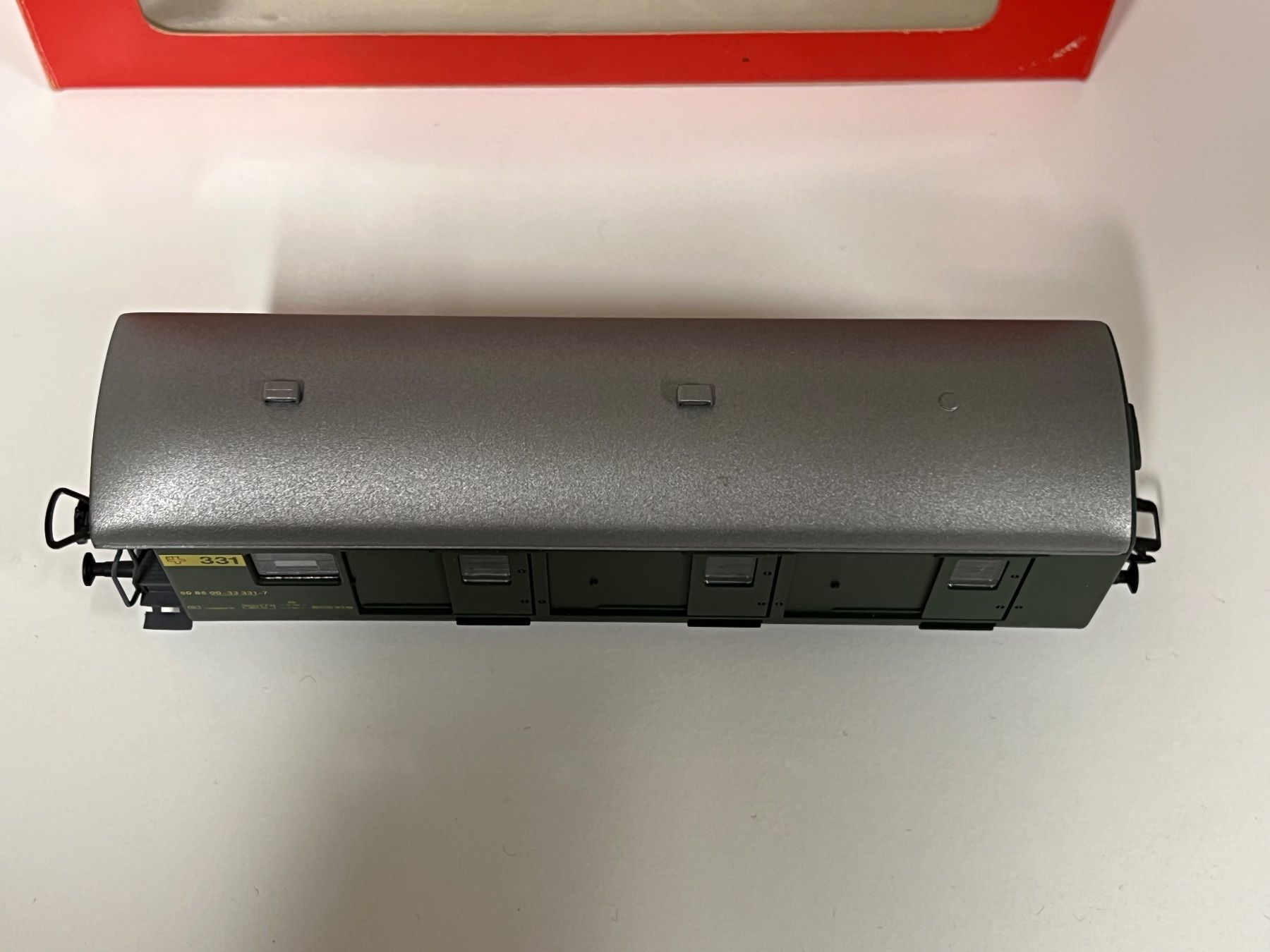 Aku Modellini di ferrovie: AKU H0 Postwagen PTT 331-7 AC – Nuovo (secondo la descrizione) da Geroldswil venduto da TopTrain54 4