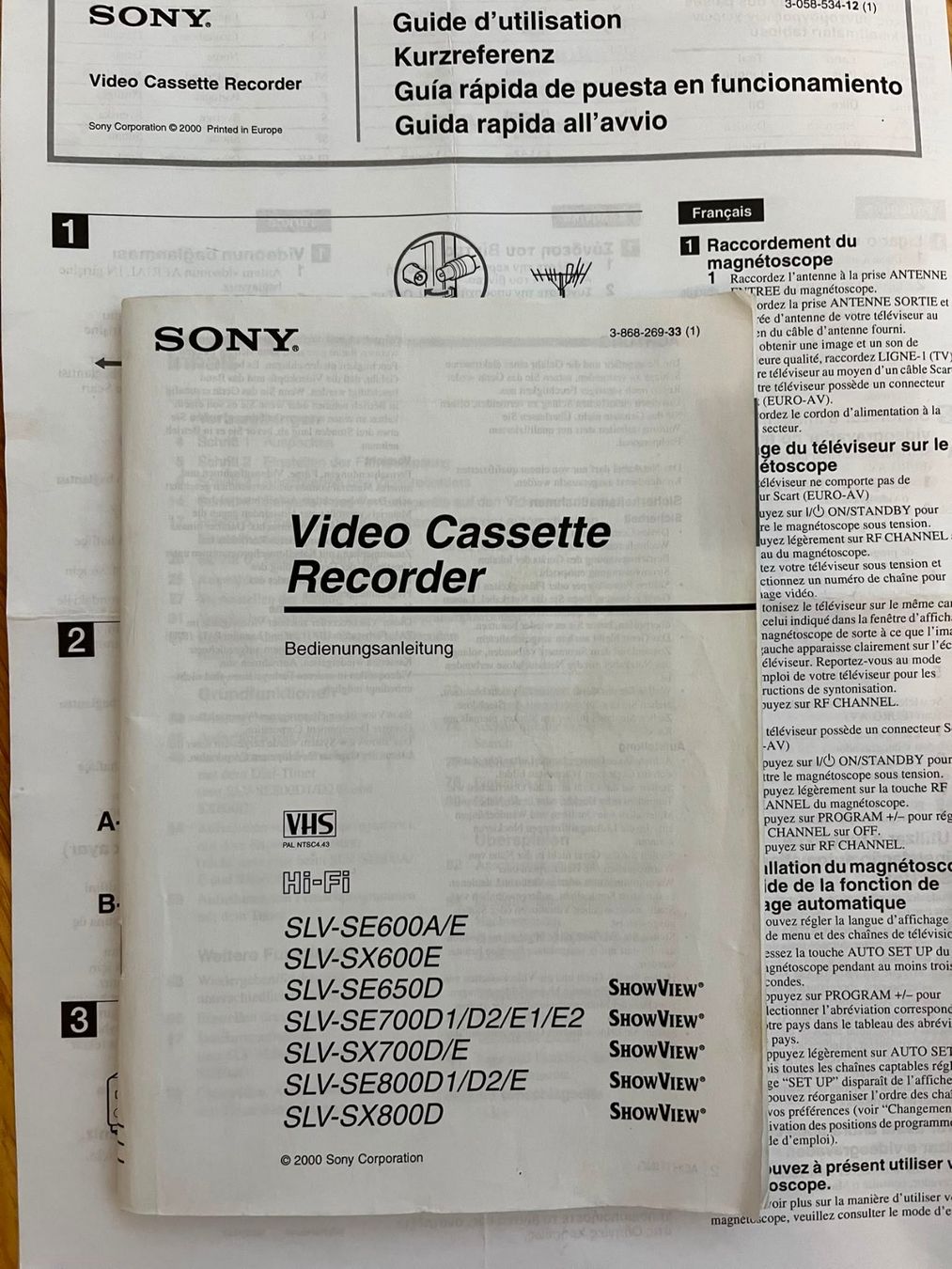 Sony Aufnahmegeräte: SONY VHS-Videorecorder SLV-SE800 – Gebraucht aus Ebikon von hor_gwb5 4
