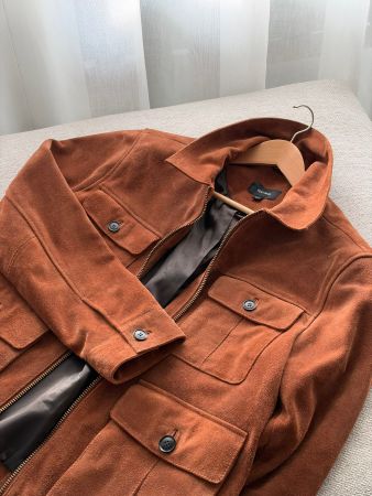 Reiss Daventry Wildlederjacke, Grösse L
