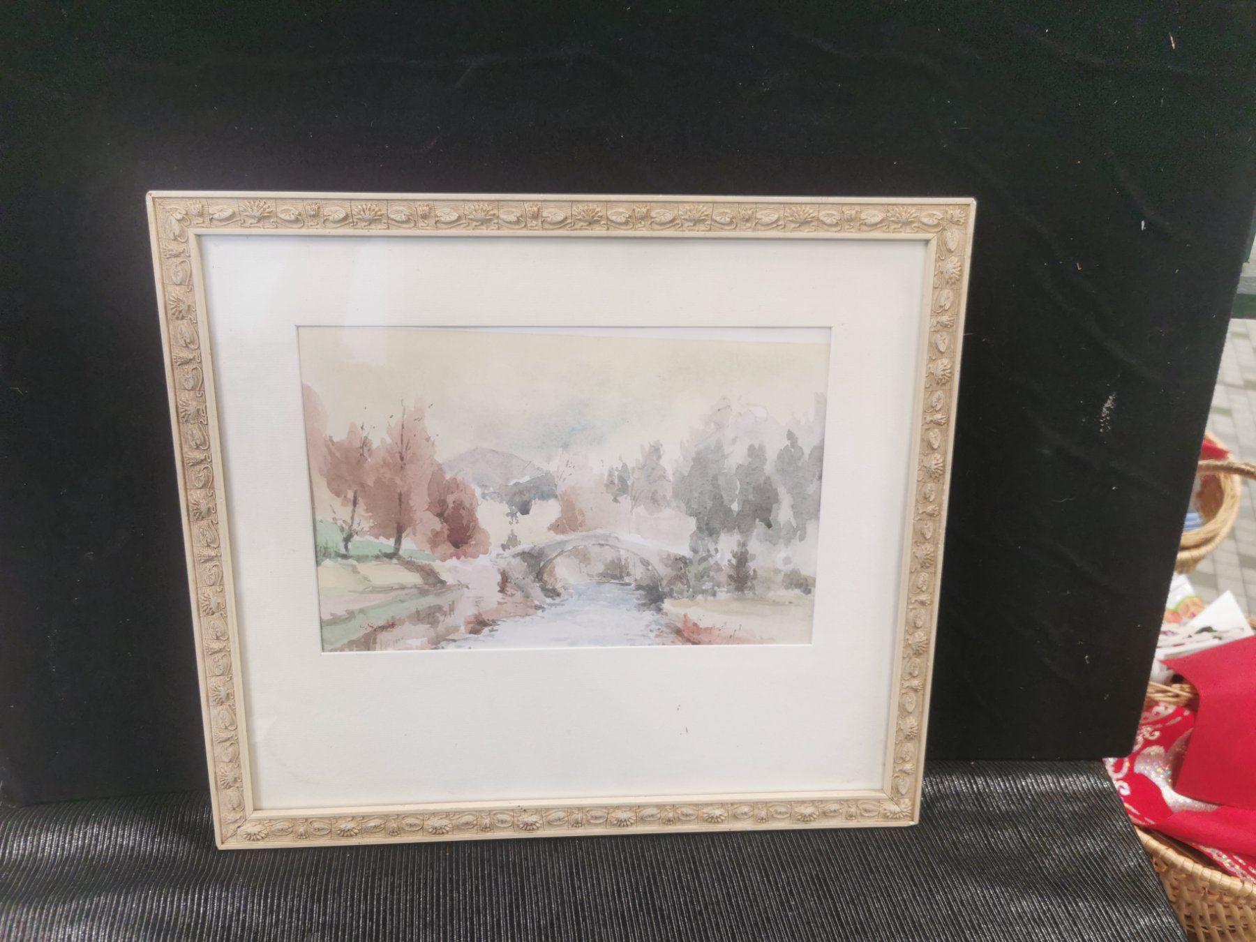 Gemälde: AQUARELLE SIGNÉE SÉRIGNAT DATÉE AUS 1988 – Gebraucht aus Genève von Qanil77