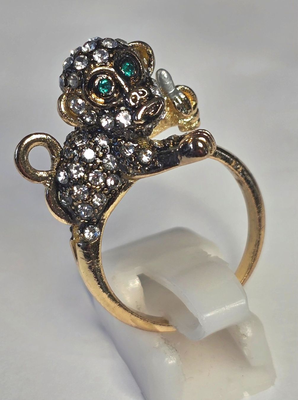 Anelli: Tiermotiv Ring Affe – Nuovo (secondo la descrizione) da Zürich venduto da adriben 3
