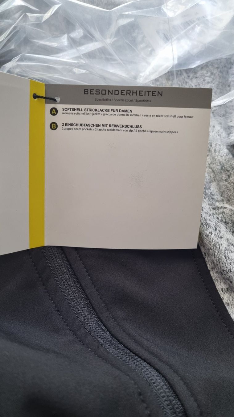 Jacken: Neue Softshell Strickjacke Gr. S – Neu und originalverpackt aus Oftringen von Leleni 3