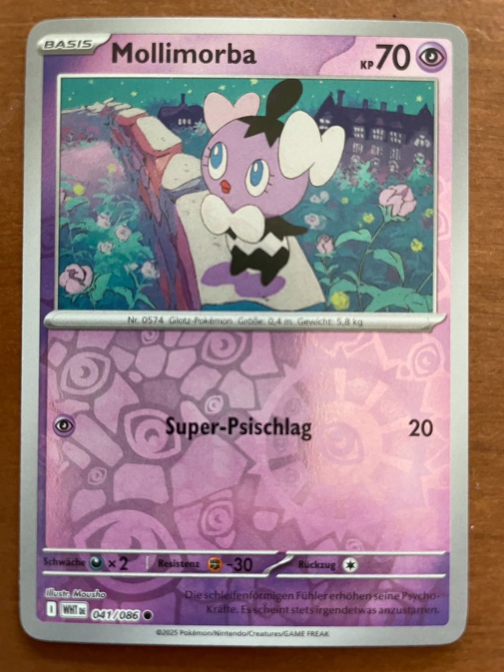 Pokémon Carte collezionabili: Pokemon Mollimorba Reverse (Versand gratis) – Nuovo (secondo la descrizione) da Chur venduto da Angerson