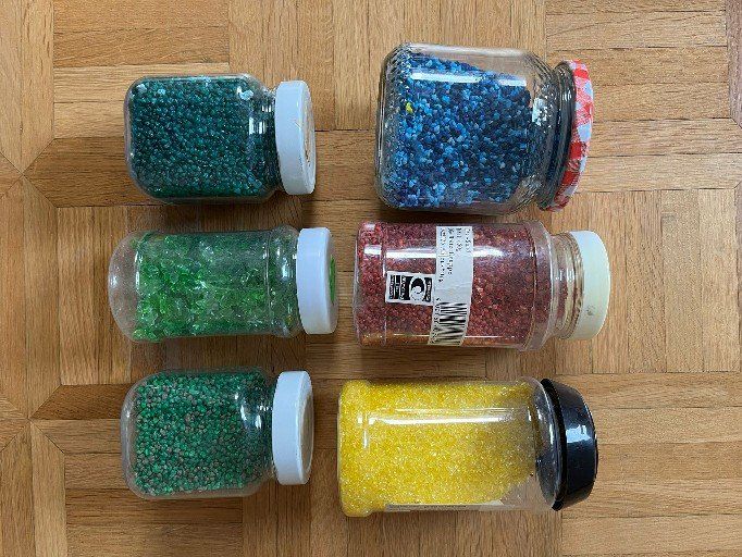 Tutte le decorazioni: Dekoration 19 Teile Steine, Kies, Sand – Nuovo (secondo la descrizione) da Niederwil AG venduto da Eksternenberg 3
