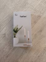 Candle holder rose gold 2 set new