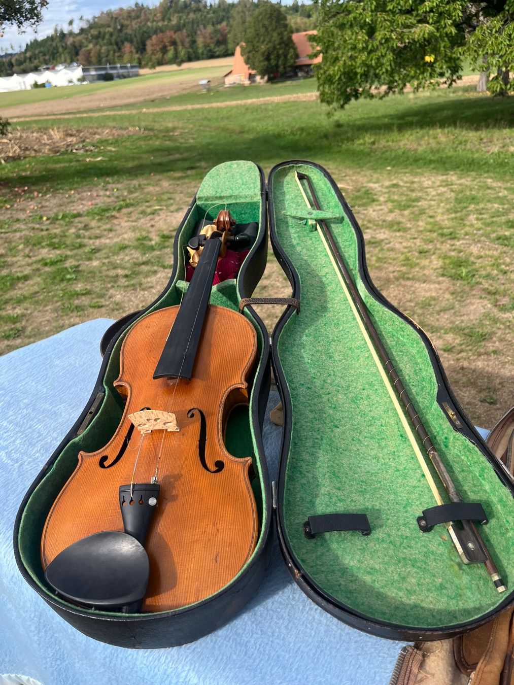 Instruments de musique: Geige /Violine Antonius   Stradivarium Cremonensis – Défectueux à Allmendingen b. BE par juair 1