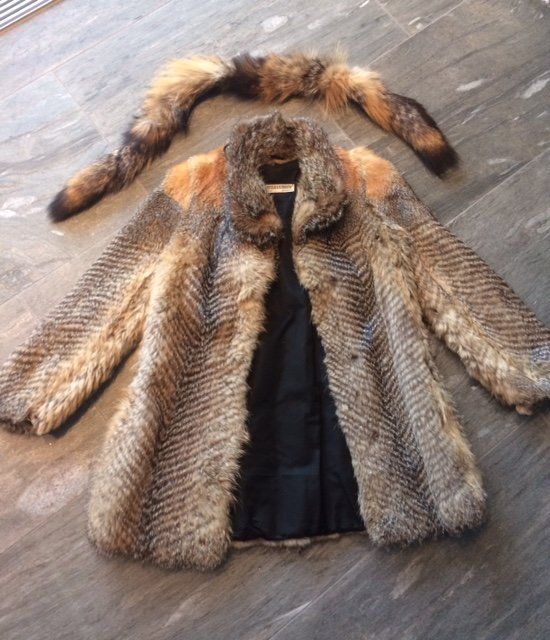Giacche: Pelzjacke, Grisfuchs, Gr. 36 – Usato da Hergiswil NW venduto da redrose51 3