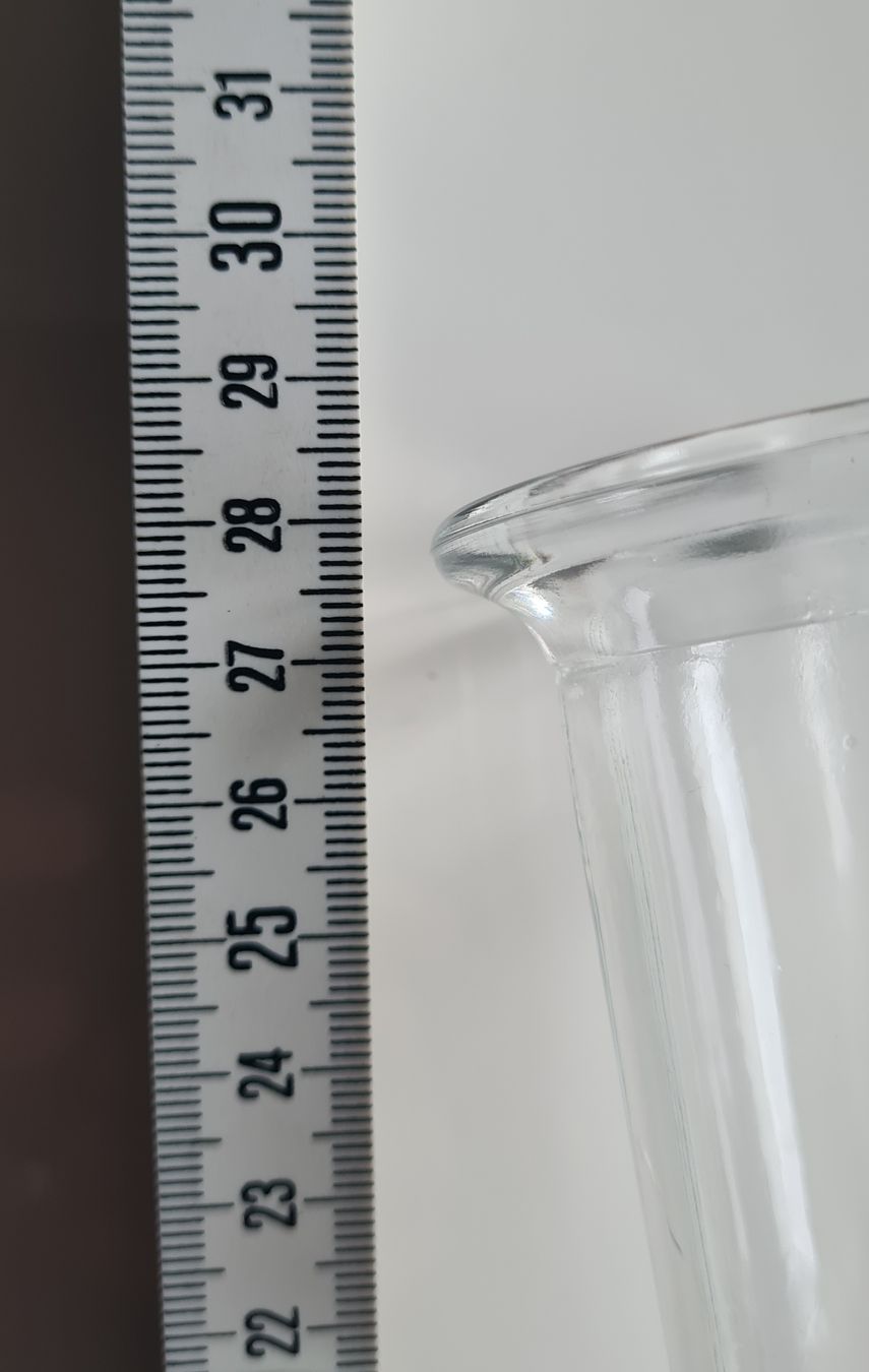 Altro in Stoviglie & Bicchieri: Schöne Glasflasche Glaskaraffe Vintage Design – Usato da Steffisburg venduto da Black-Jack 4