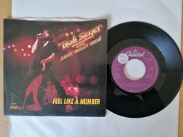 Bob Seger --  Feel Like A Number 7" Single