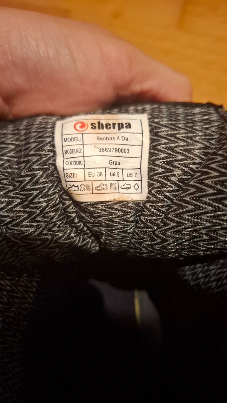 Sherpa Herrenschuhe: Wanderschuhe , Marke sherpa Grösse 38 – Gebraucht aus Rothenfluh von Sawi80 3