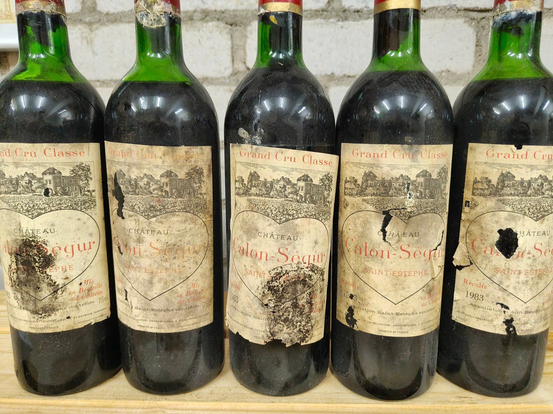 Vins: 5x 1983 Château Calon-Ségur – Neuf (Voir description) à Münchenstein par wusmarino 3