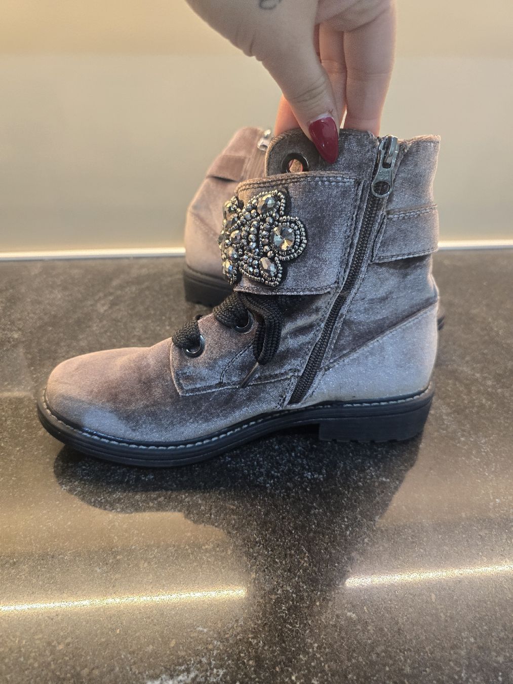 Tom Tailor Damenschuhe: Tom Tailor Denim Boots in altrosa - Grösse 37 – Neu (gemäss Beschreibung) aus Hägglingen von Raff_Ella 4