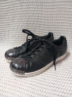 Adidas Superstar Gr.36 2/3 schwarz /Metall