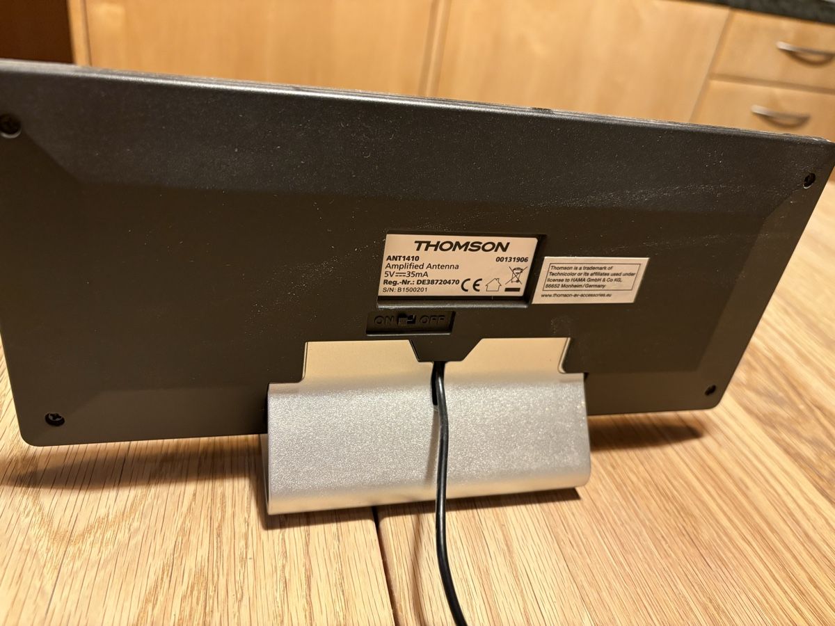 Radiocomunicazione: Thomson ANT1410 Antenne mit Anleitung gebraucht  – Usato da Madiswil venduto da Christanne 2