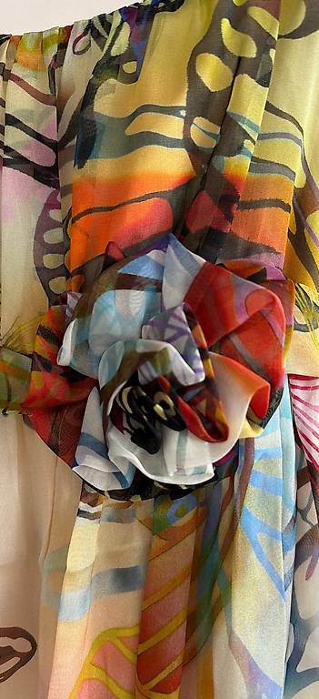 Vestiti: Luftiges Designer-Seidenkleid, Gr. 36 – Usato da Windisch venduto da eli310 1