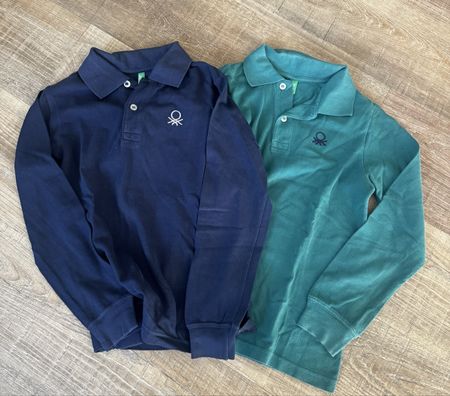 2 Poloshirt Gr. 130 Benetton