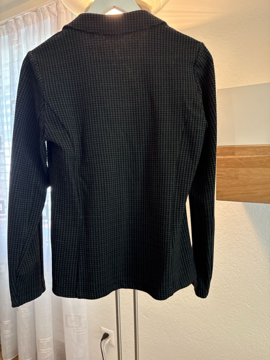 Tom Tailor Jacken: Damen Blazer Karomuster Schwarz Grau Grösse M – Neu (gemäss Beschreibung) aus Langenthal von raz_q7jm 1