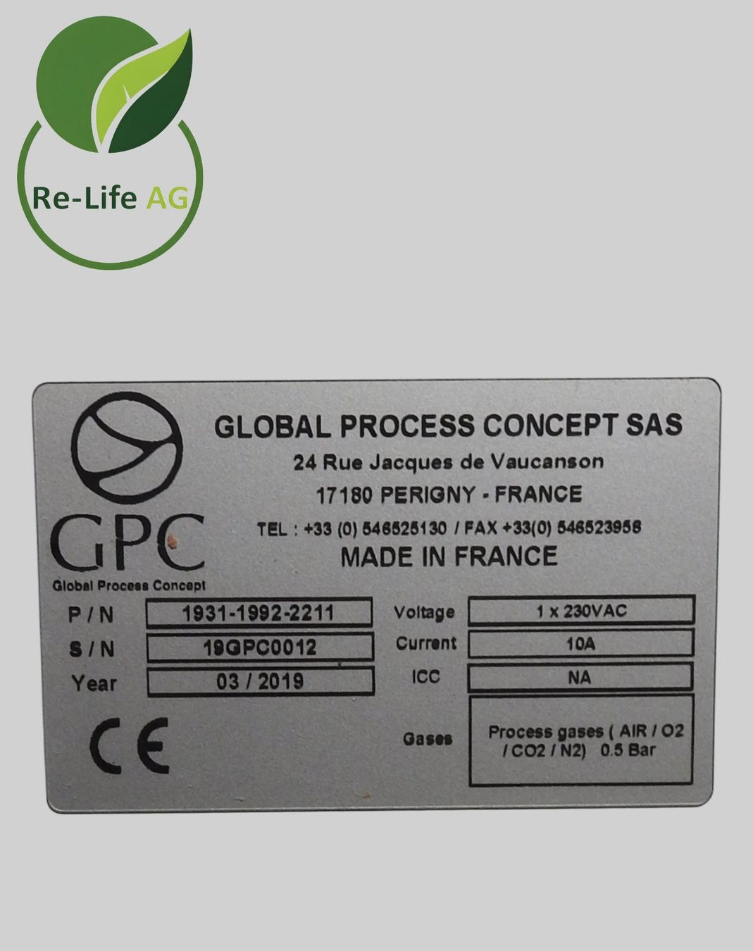 Tutte le macchine: Global Process Concept SAS | Pro-Lab | Bioreactor Control – Difettoso da Reinach BL venduto da Re-LifeAG_Labor 8