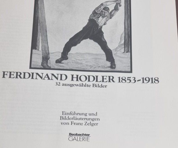Posters & Illustrations: Ferdinand Holder Bild Der Holzfäller Kunstmappe 1910 – D'occasion à Flums par Flumsantik 5