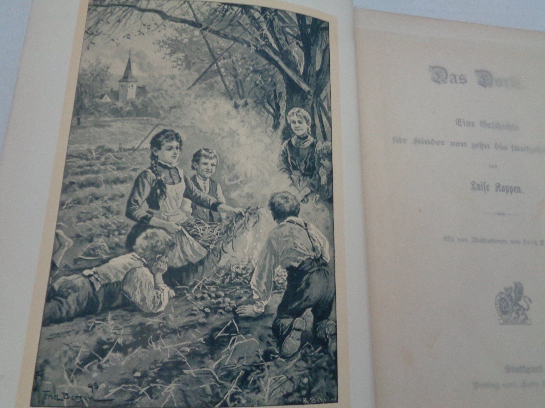 Bücher: Das Dorli - Luise Koppen - 1905 – Gebraucht aus Chur von omonia 2