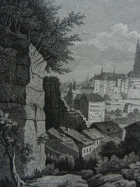 Gravures: Fribourg Freiburg – D'occasion à Risch par Rischli15 3