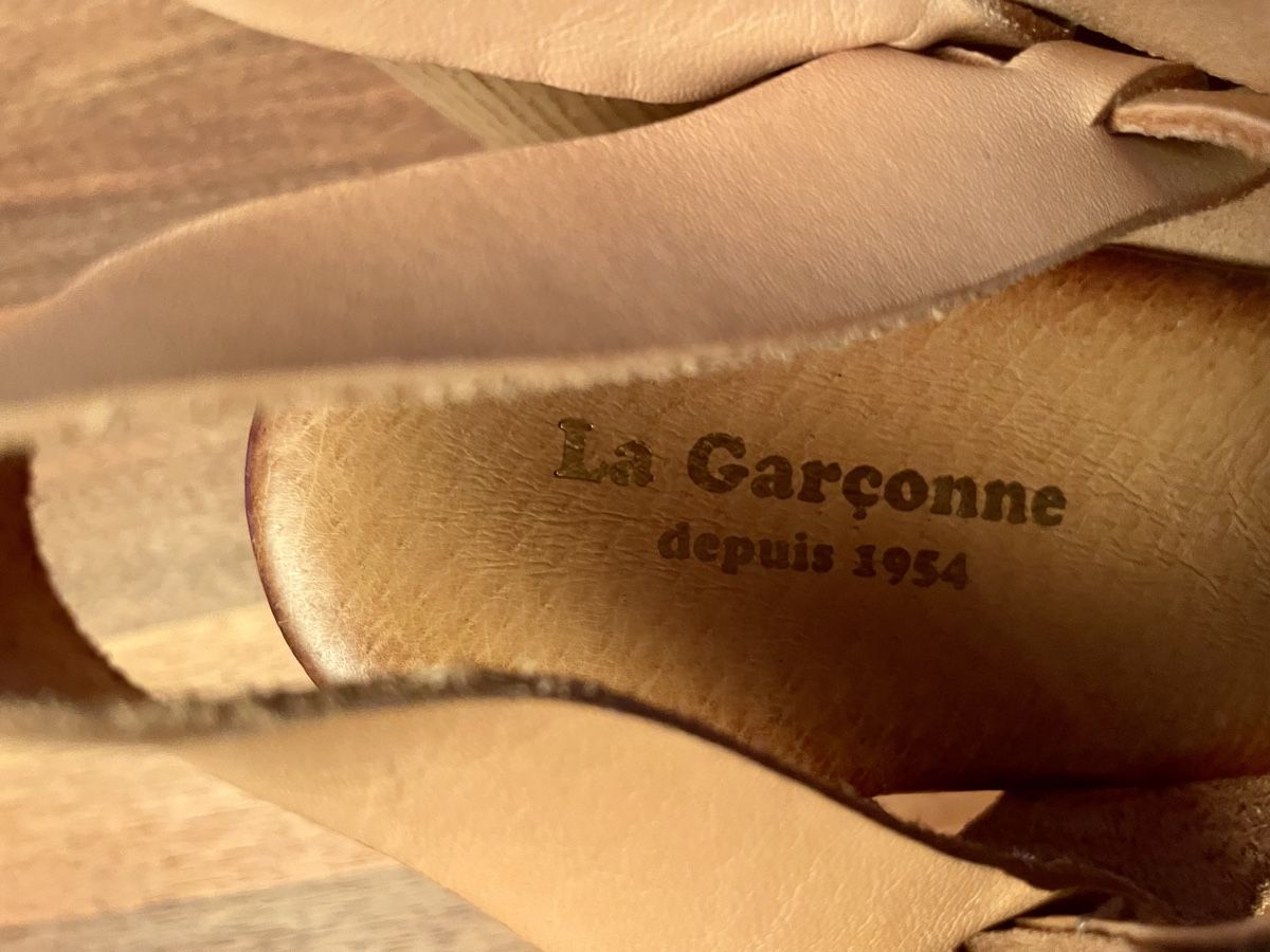 La Garçonne Scarpe da donna: La Garconne Ledersandale Gr. 40 – Usato da Gockhausen venduto da AnneT07 6