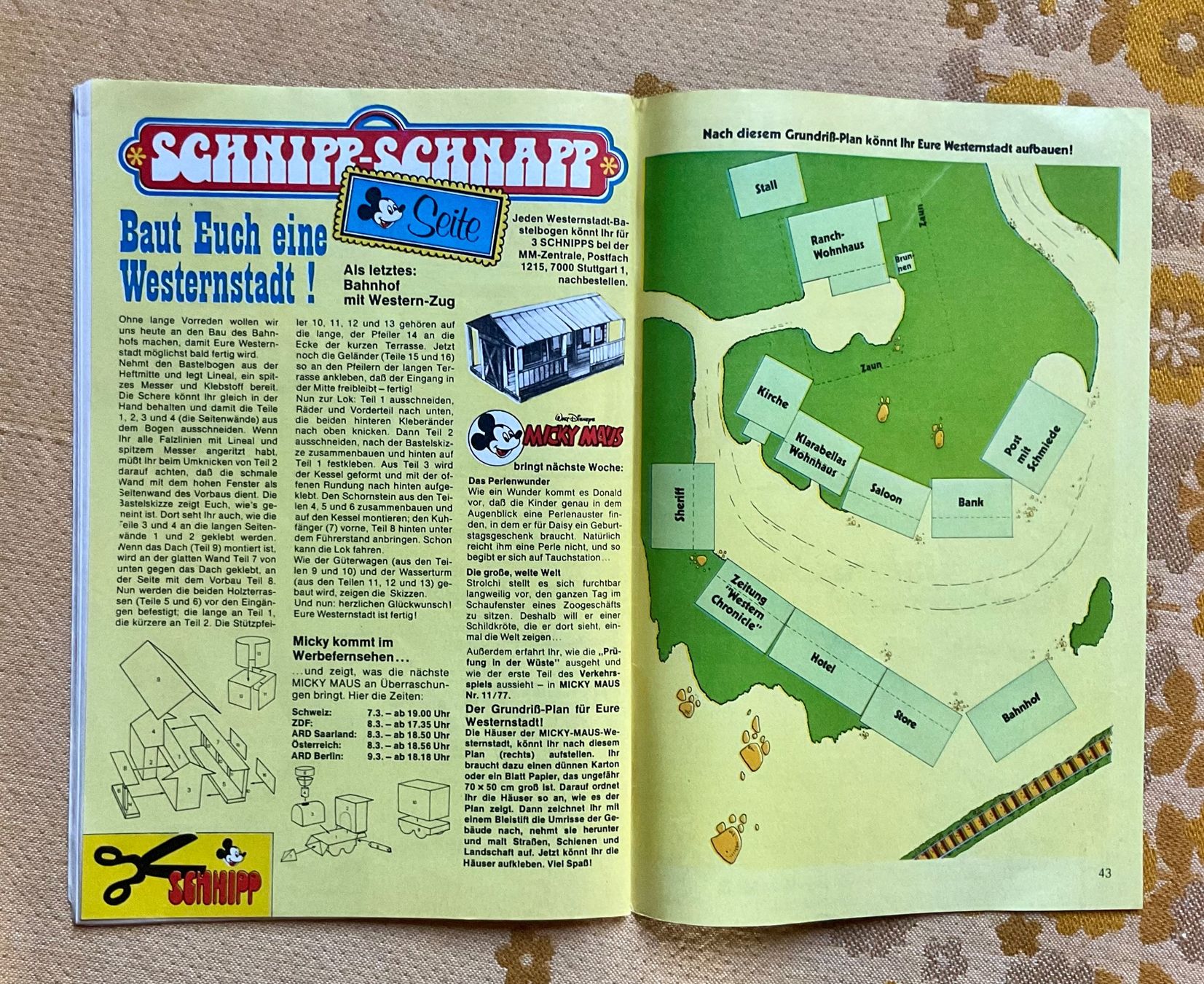 Fumetti: Micky Maus Heft Nr 10 von 1977 – Usato da Endingen venduto da nathan05 8