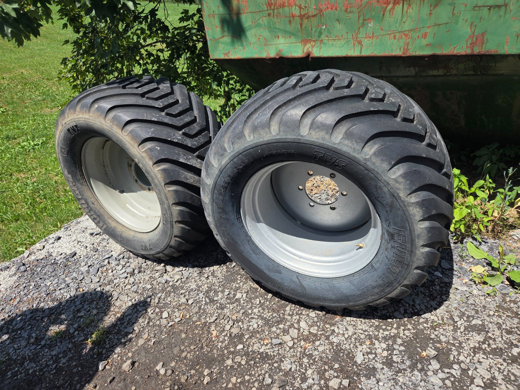 Accessori per altri veicoli: Achse 5,0t mit Rad 550/45-22.5 – Usato da Egg SZ venduto da kombi83 2