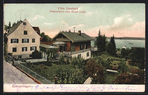 Ansichtskarten: Ermatingen, Villa Seefeld, Depandance zu – Gebraucht aus Berlin von bartko-reher