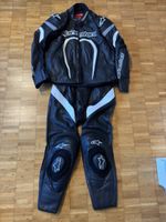 Motorrad Jacke Hosen Kombi Leder L
